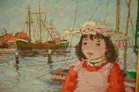 Fillette au Port