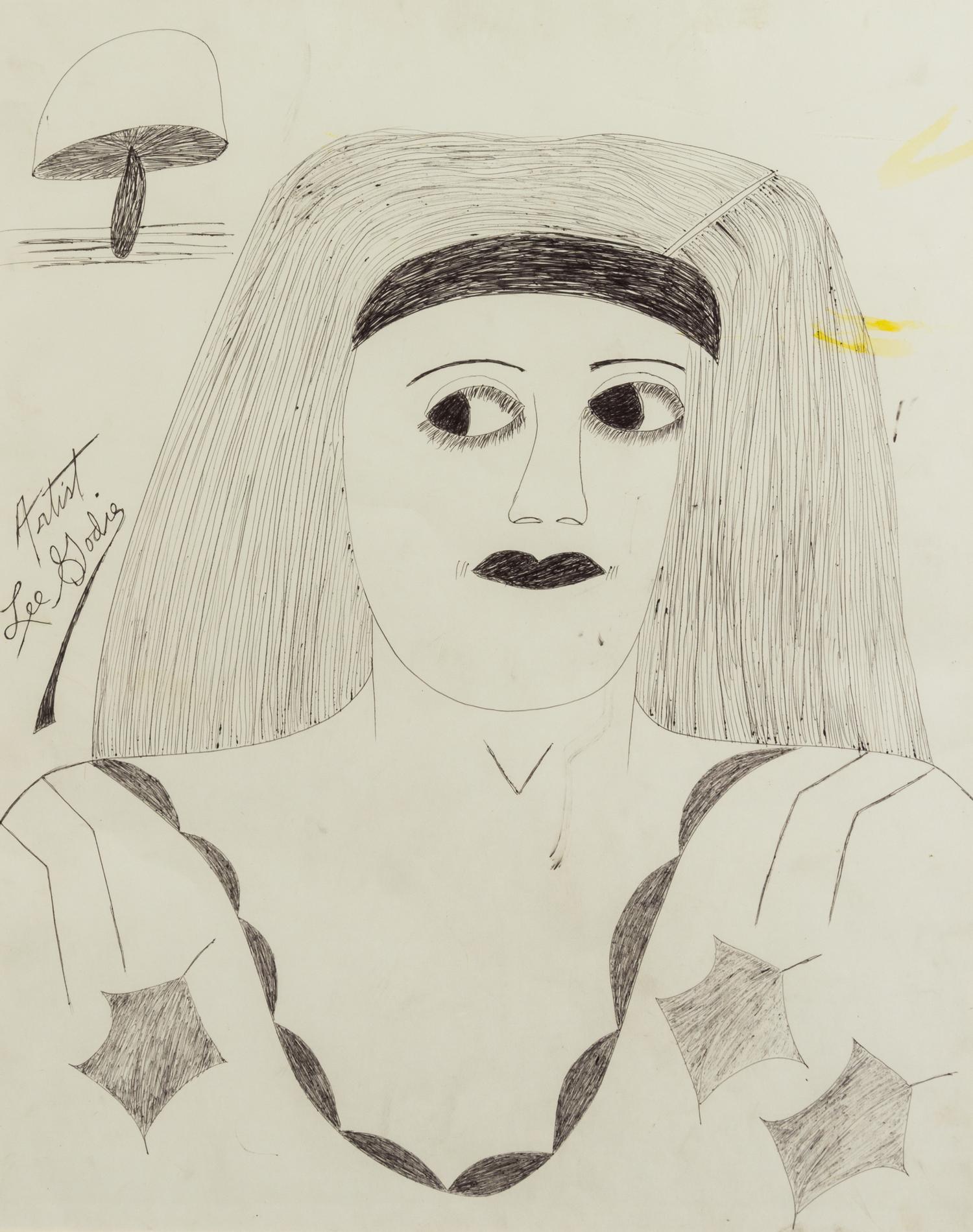 Lee Godie, (American, 1908-1994), Untitled