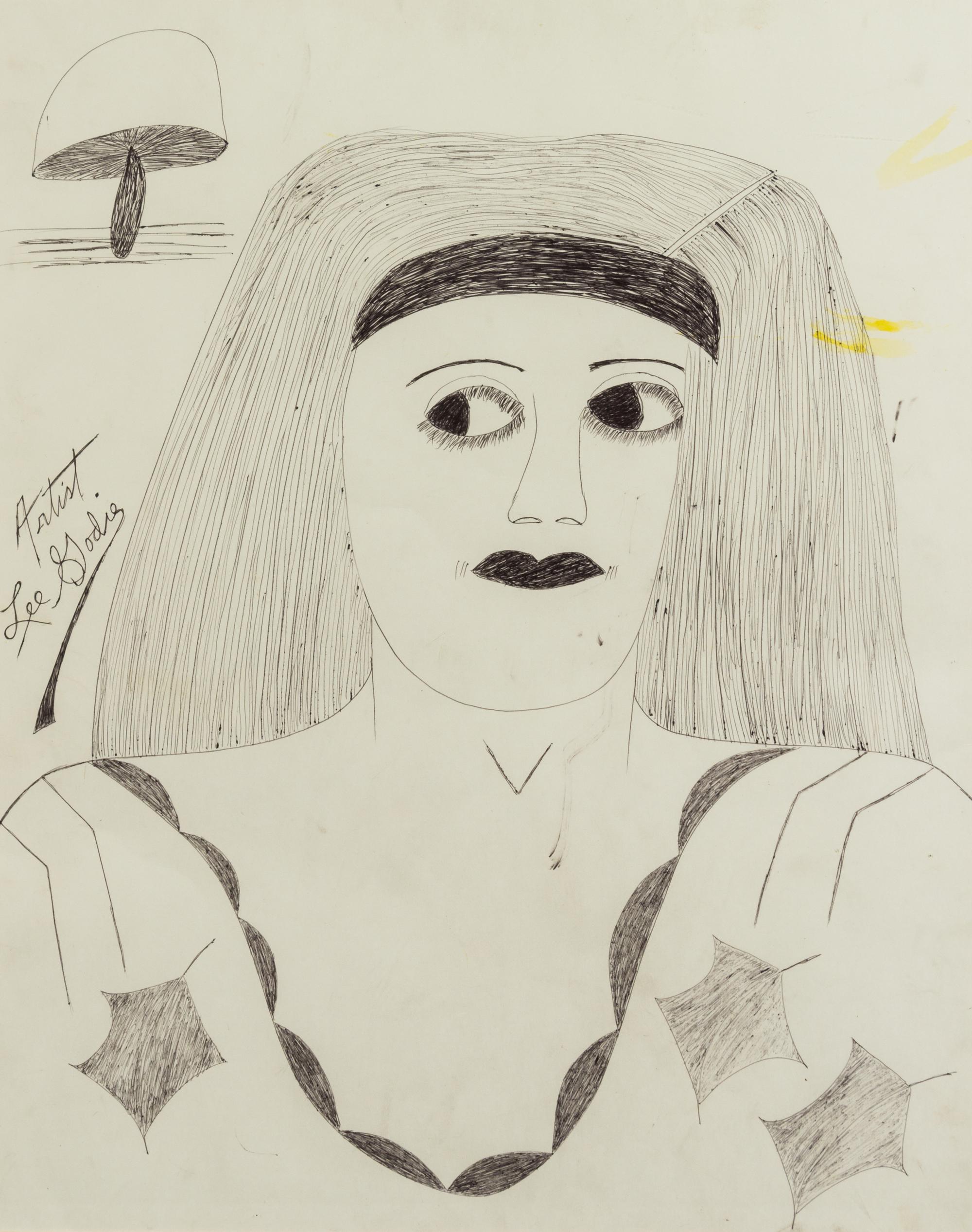 Lee Godie, (American, 1908-1994), Untitled
