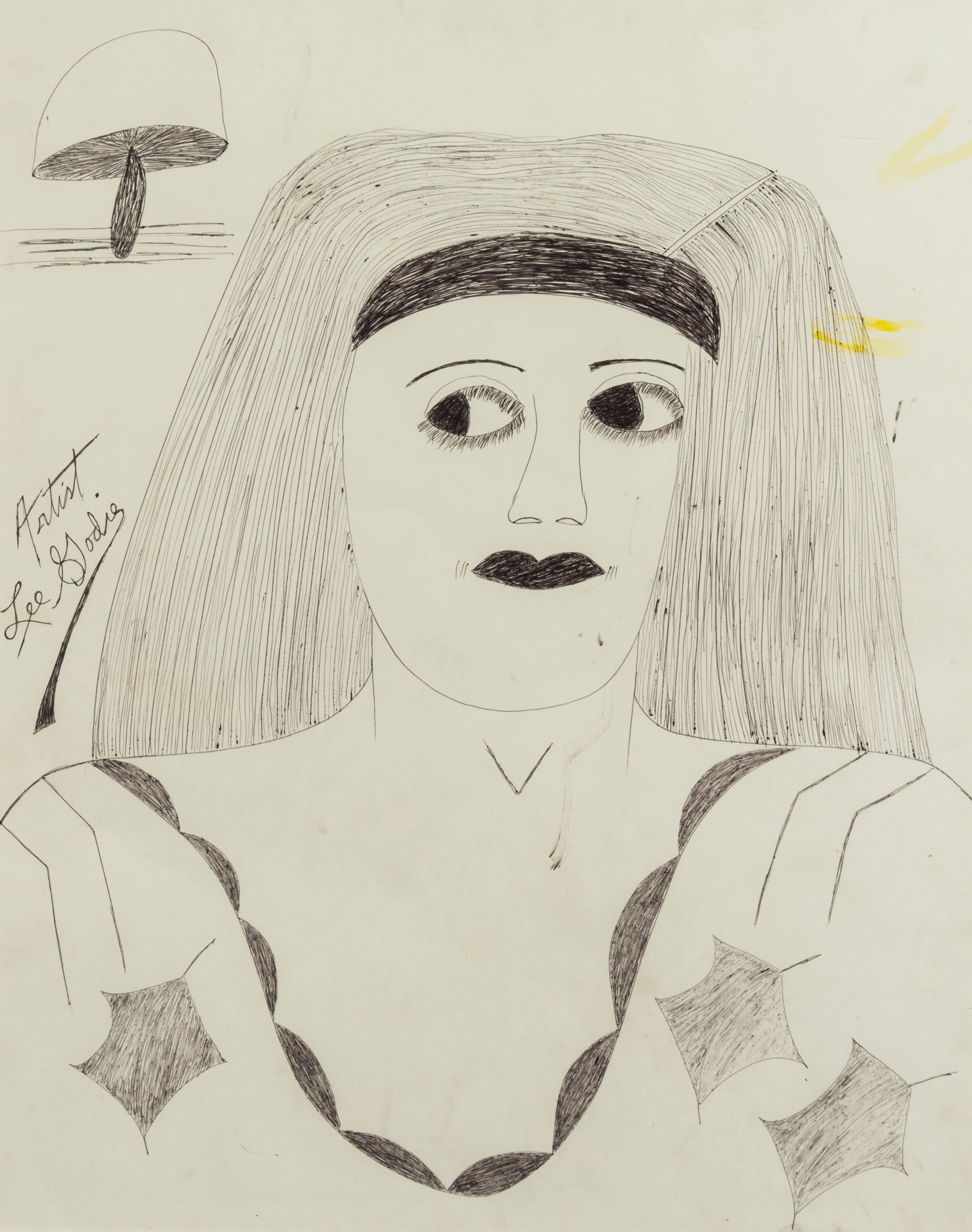 Lee Godie, (American, 1908-1994), Untitled