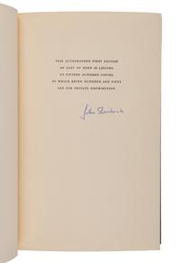STEINBECK, John (1902-1968). East of Eden . New York: Viking Press, 1952.