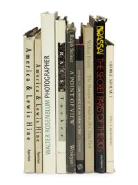 [PHOTOGRAPHY]. A group of 9 titles, MANY SIGNED, comprising: