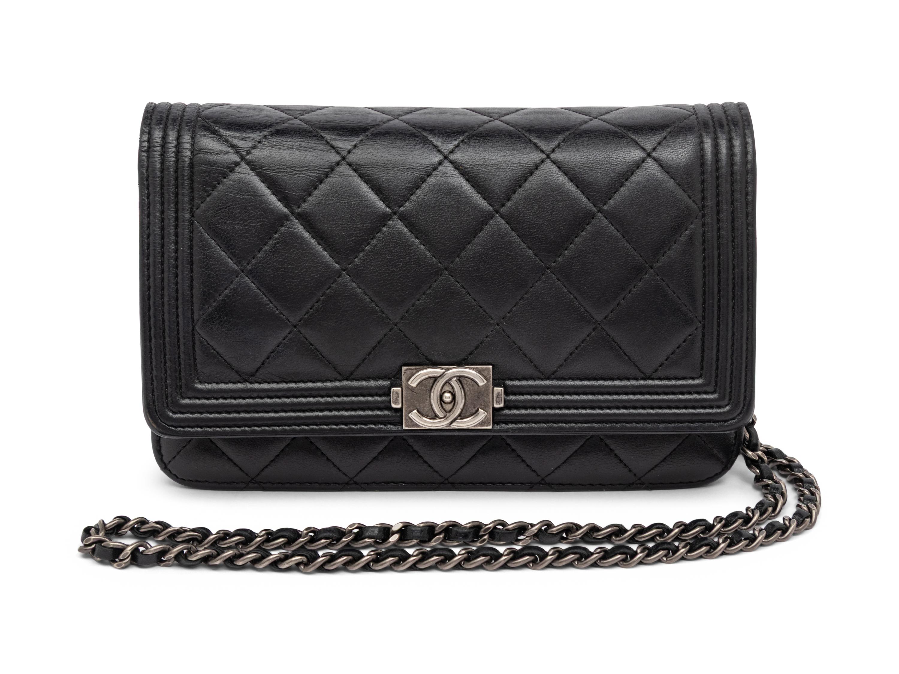 CHANEL, BOY WALLET ON CHAIN