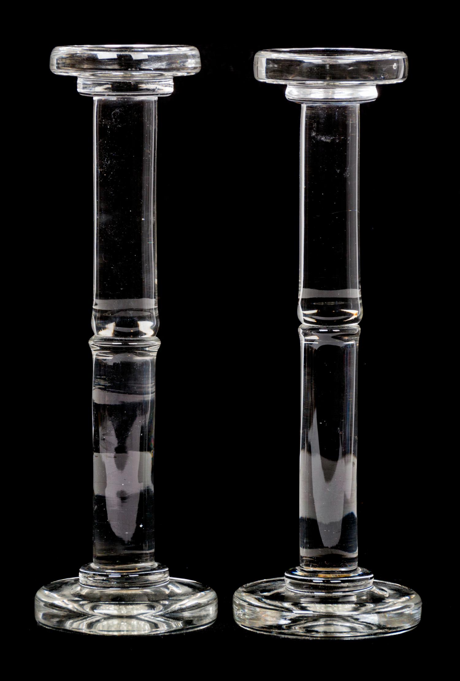 A Pair of Murano Glass Columns — 20TH CENTURY