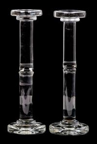 A Pair of Murano Glass Columns — 20TH CENTURY