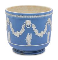 A Wedgwood Jasperware Cache Pot