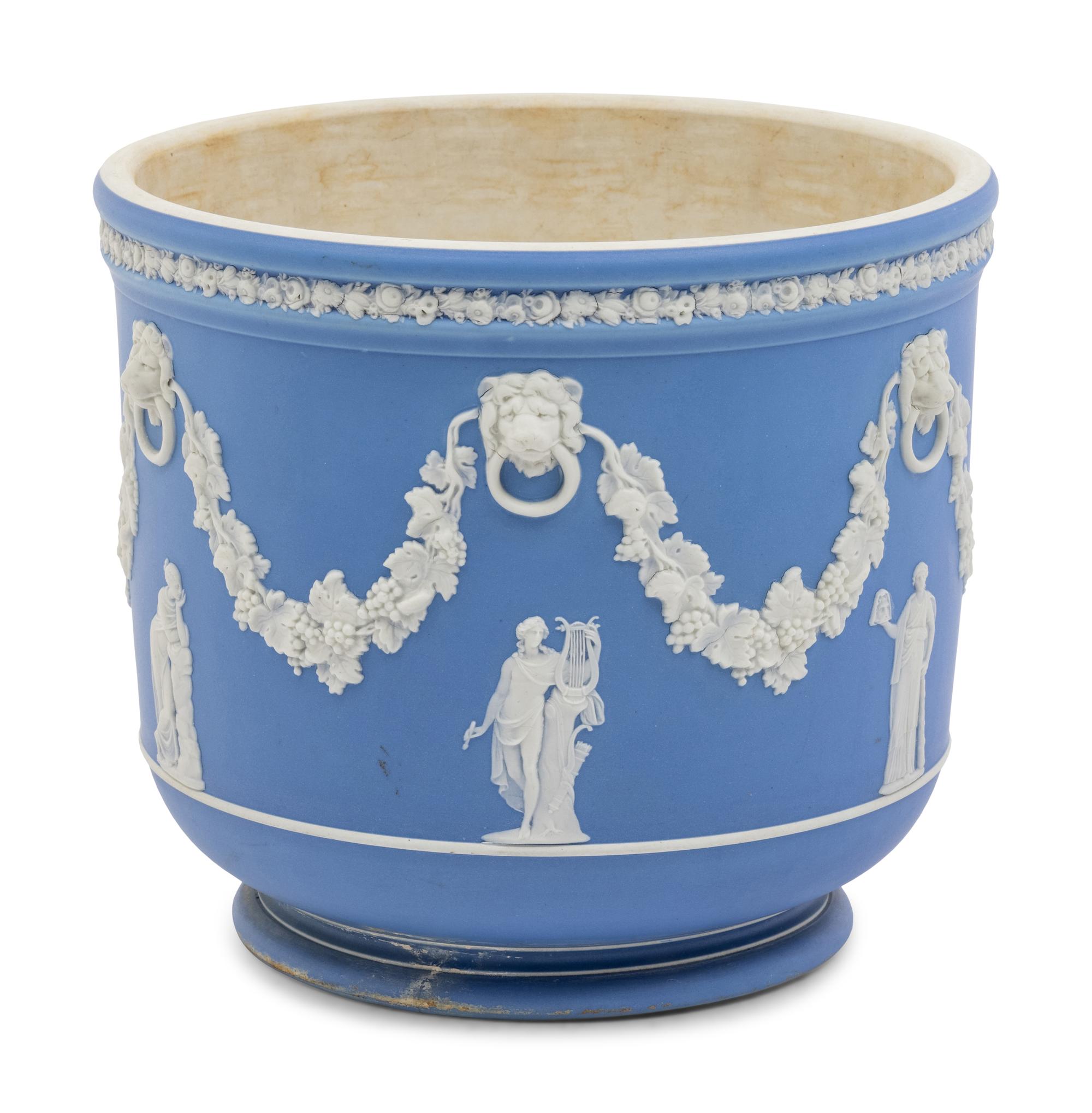 A Wedgwood Jasperware Cache Pot