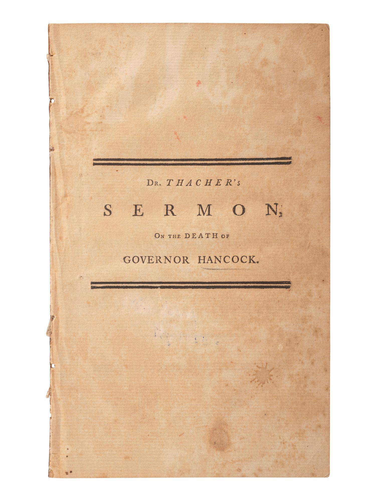 [REVOLUTIONARY WAR]. Resolves of the General Assembly of the State of Massachusetts-Bay , 1779.