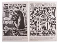 [MUSIC] -- [POSTERS]. WILSON, Wes and MOUSE, Stanley, artists. A group of 8 Family Dog posters from 1966, incl. shows featuring the Grateful Dead, comprising: