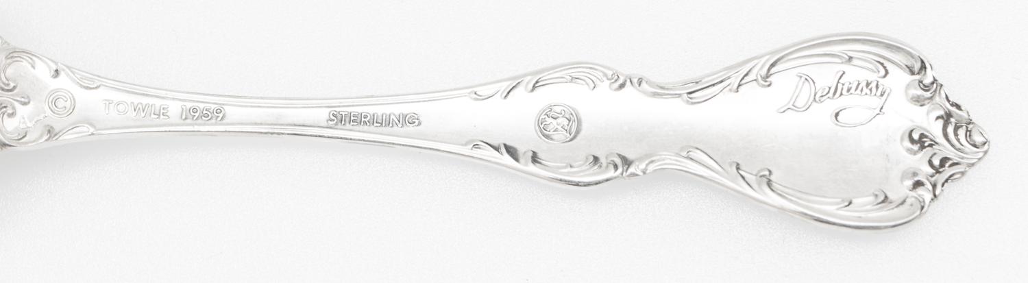A Set of Eleven American Silver Teaspoons