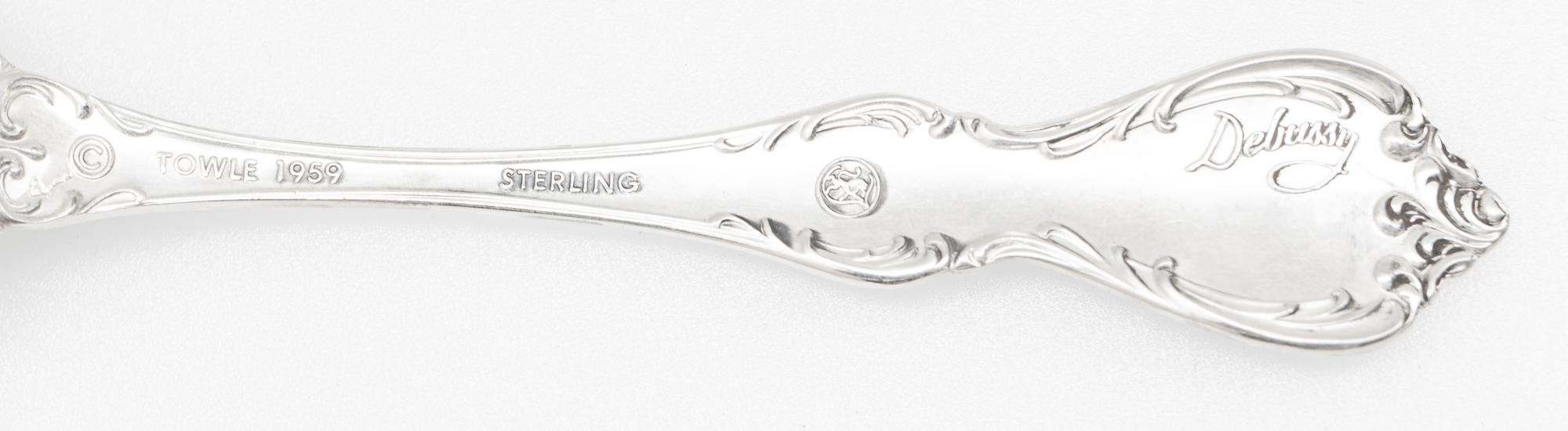 A Set of Eleven American Silver Teaspoons