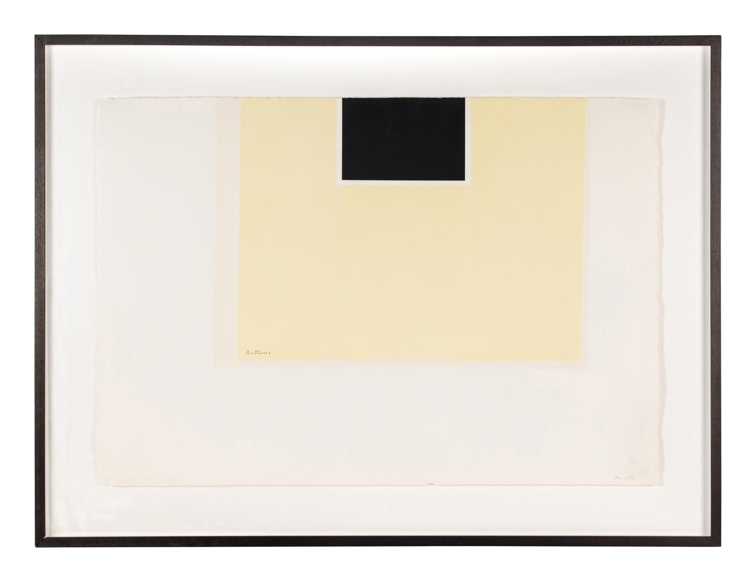London Series II: Untitled (Black/Yellow)