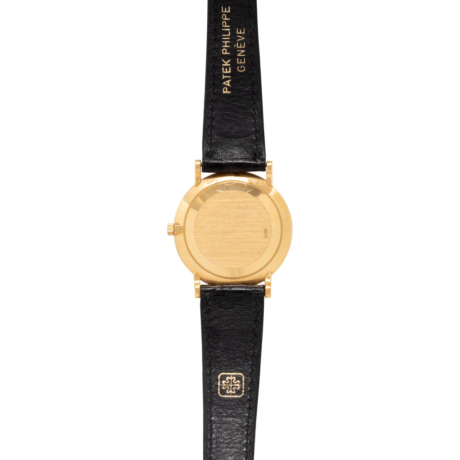 PATEK PHILIPPE, REF. 3919 18K YELLOW GOLD 'CALATRAVA' WATCH