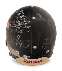 A 1980s Chicago Bears Signed Autograph Full Size Helmet (Beckett Authentication Services BAS Certified),
