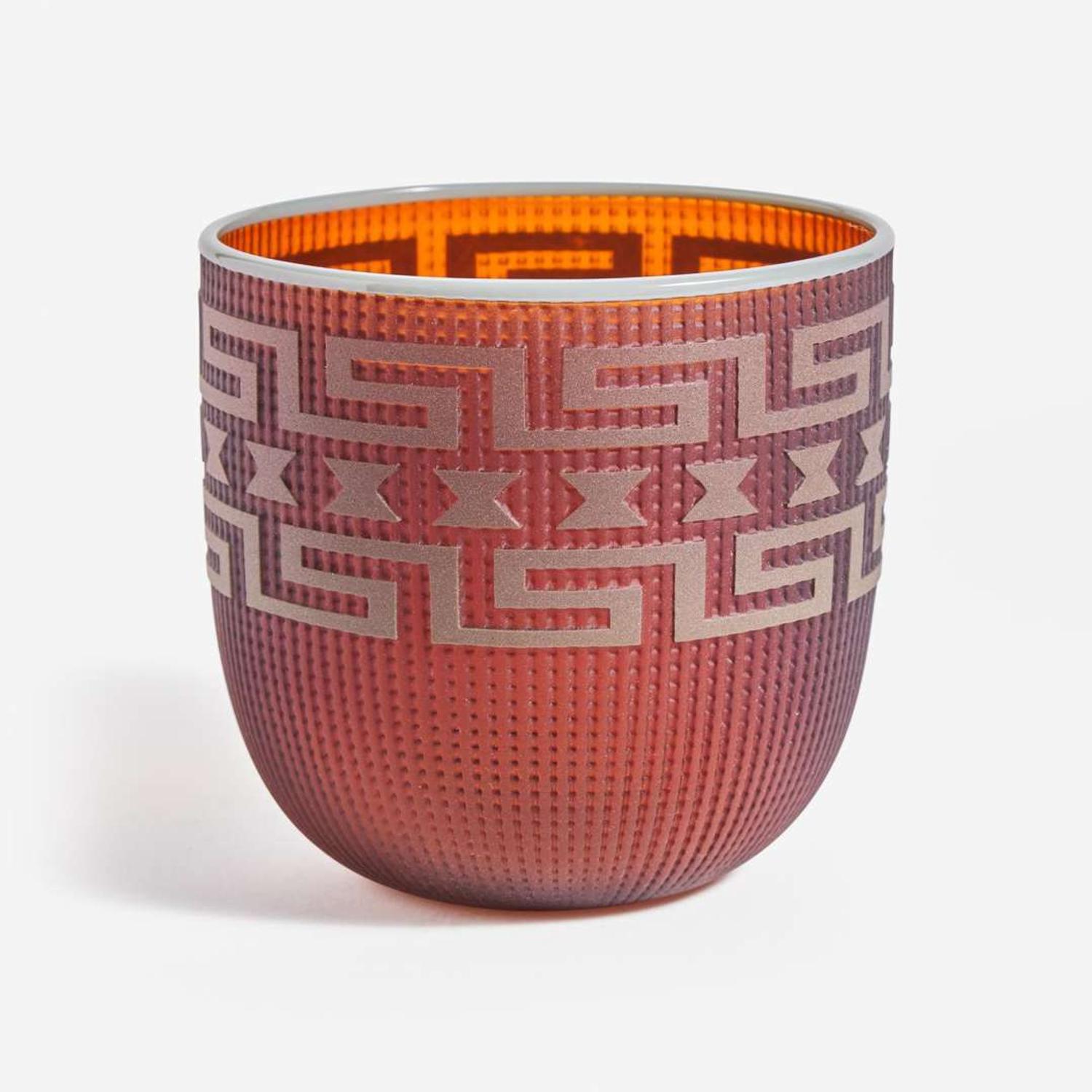 Preston Singletary (American, b. 1963) Glass Basket, USA, 2018