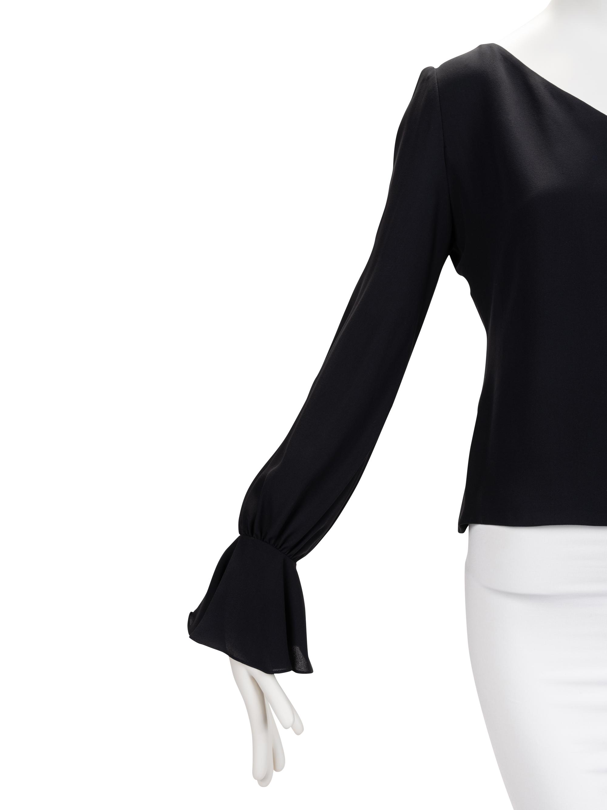Three Designers Tops: One Hermès, One Tahari, One Carolina Herrera, 2000-10s