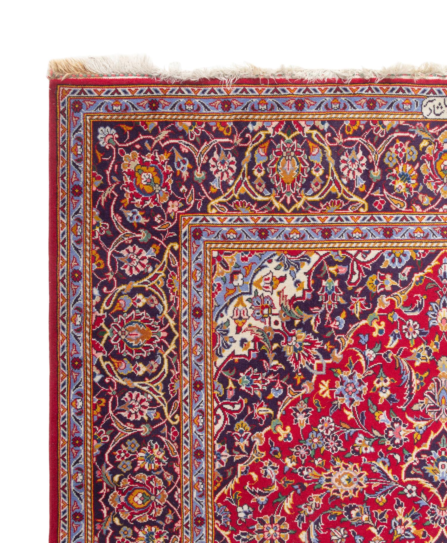 A Kashan Wool Rug