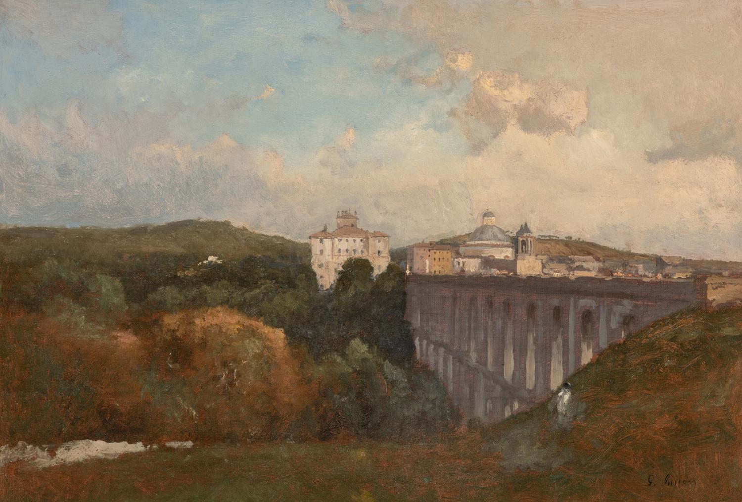 Viaduct at Laricha, Italy , c. 1872-74