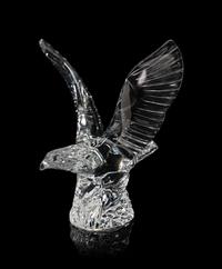 A Group of Five Glass Animal Figurines