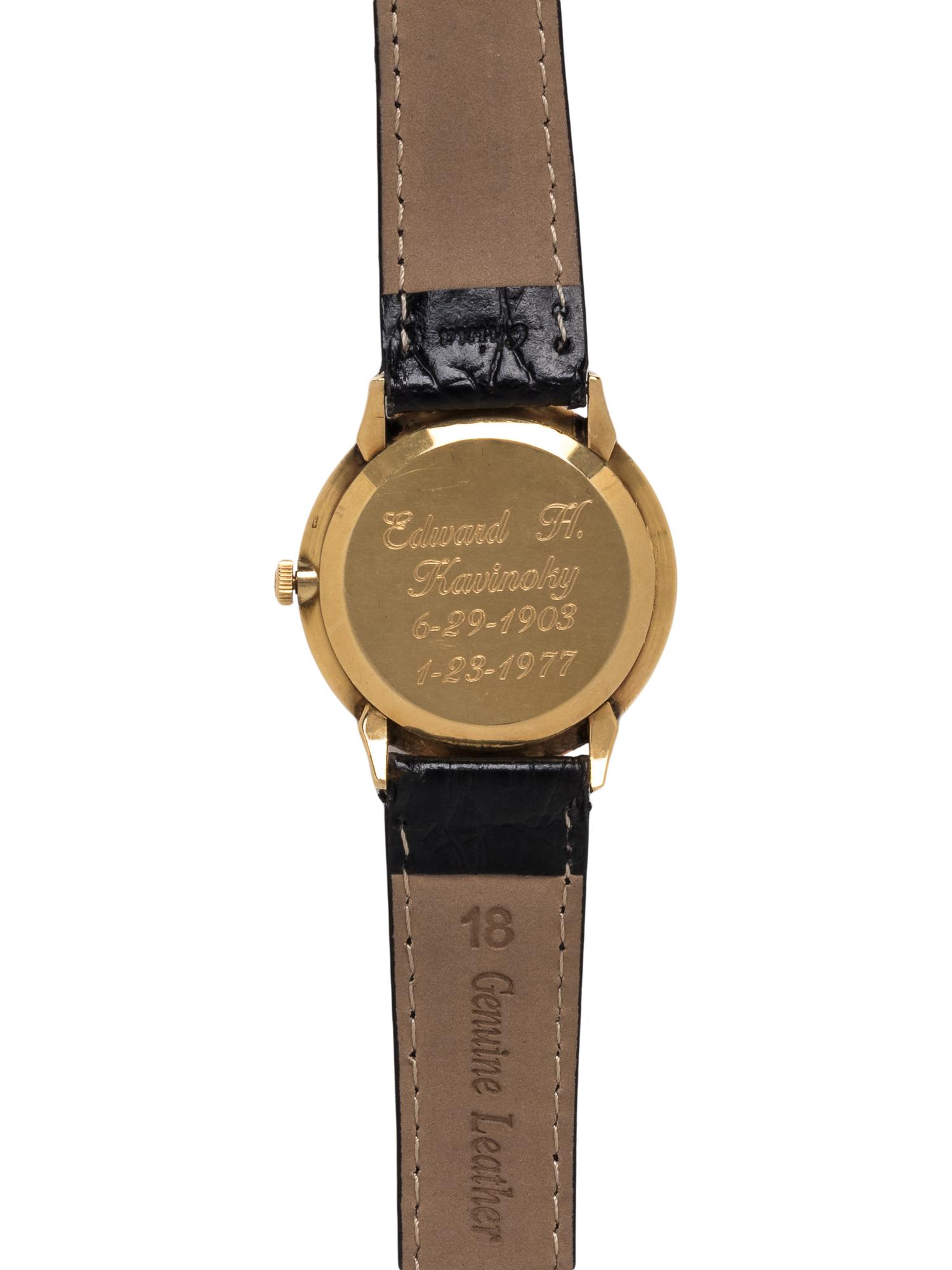 PATEK PHILIPPE, REF. 3420 18K YELLOW GOLD 'CALATRAVA' WRISTWATCH