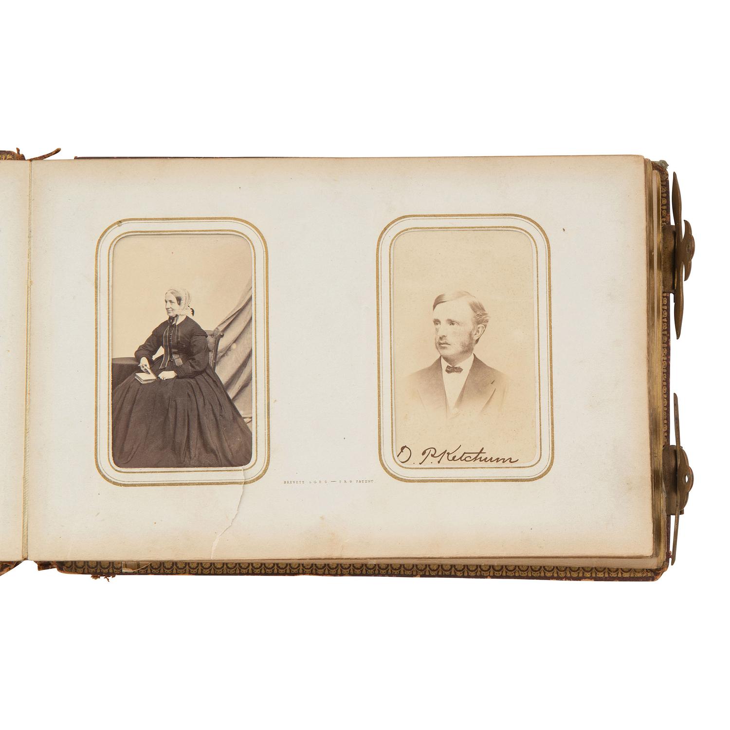 [Early Photography] Three Portrait Albums of European Personalities, Royalty and Other Notables