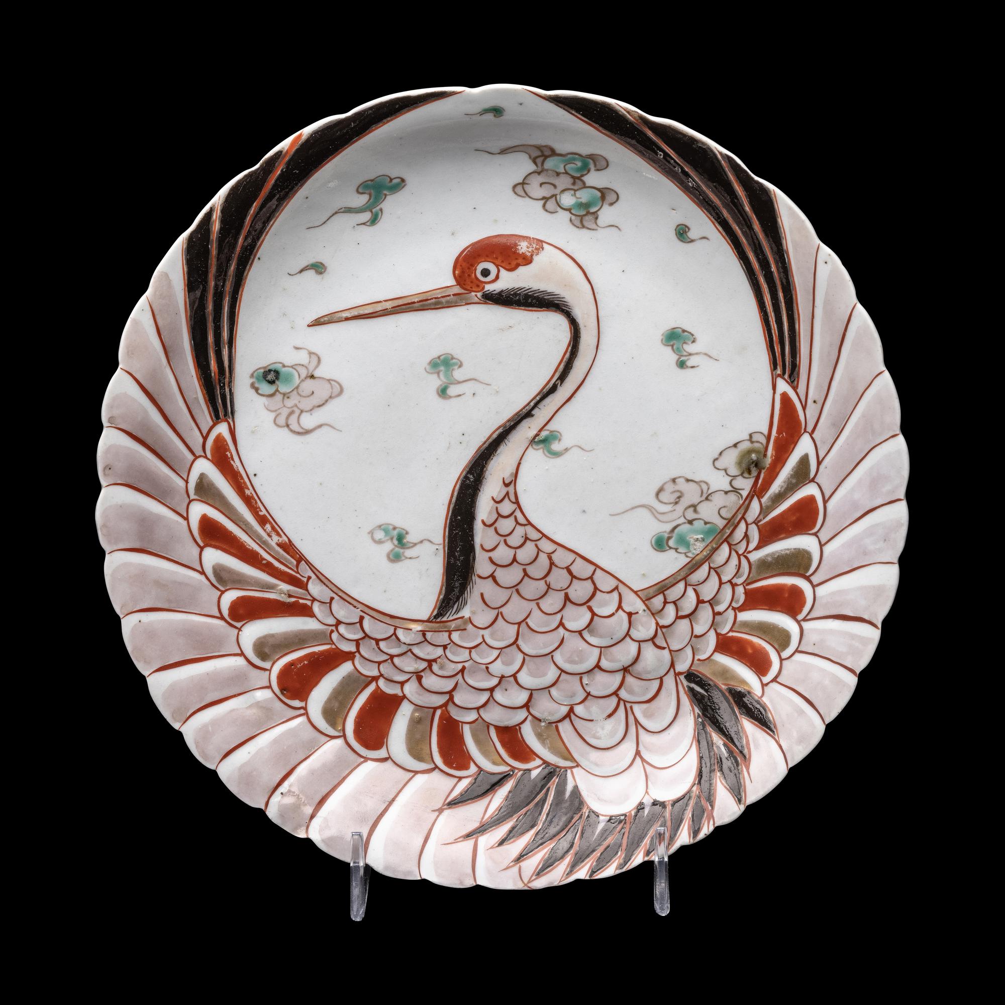 A Japanese Imari Porcelain Dish