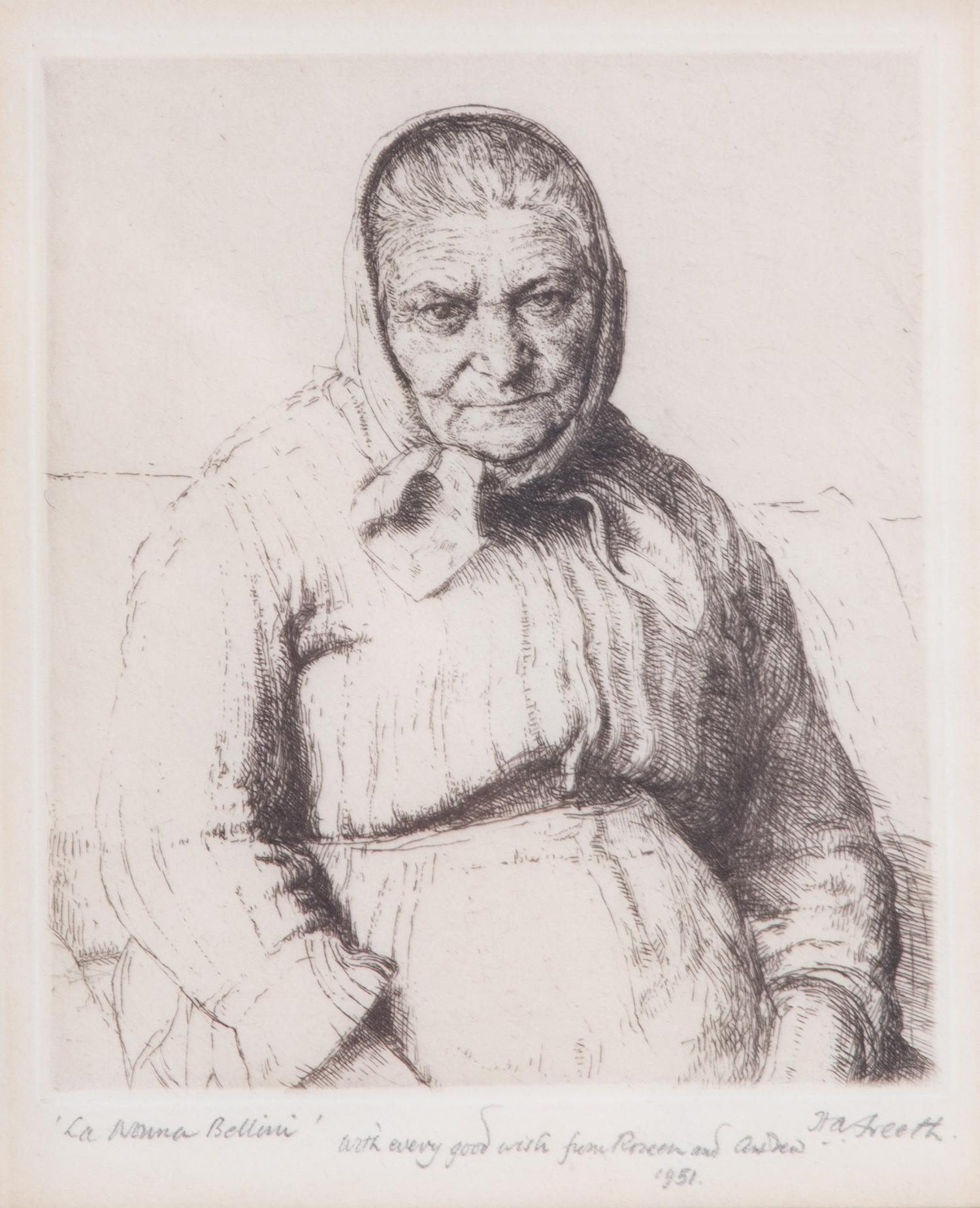 Three Engravings by Hubert Andrew Freeth Framed 15 x 17 inches. — (English, 1912-1986)
