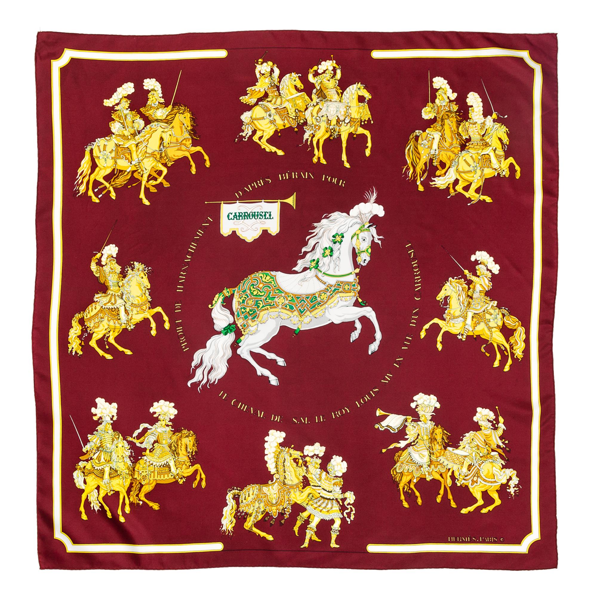 An Hermès 90cm Silk Scarf, 36" x 36".