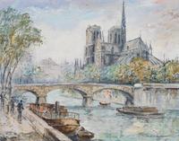 Notre Dame and Palais Garnier