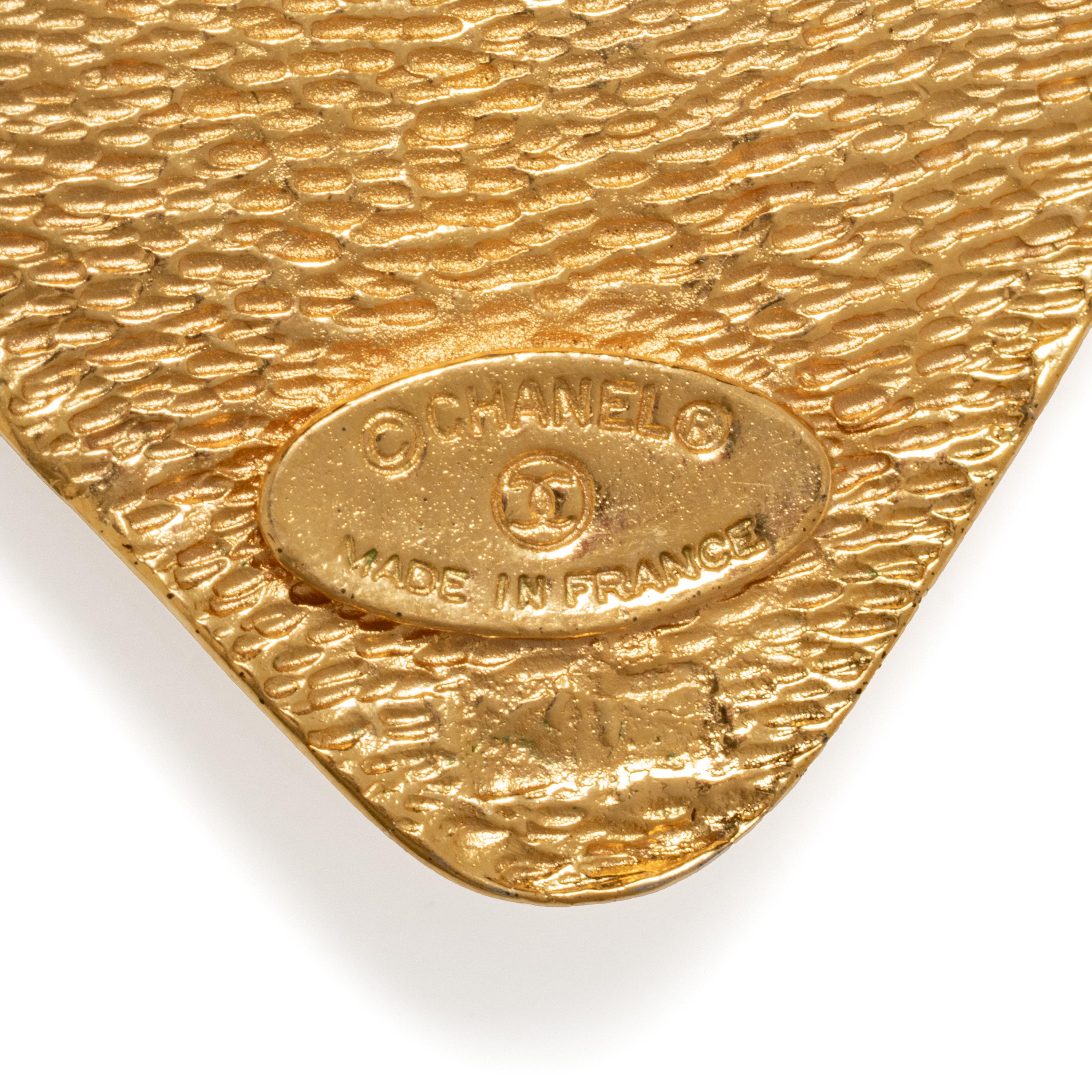 CHANEL, DIAMOND-SHAPED CHARM NECKLACE