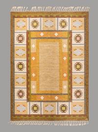 'Båstad' Flatweave Rug, c. 1960 Eric Ewers, Sweden