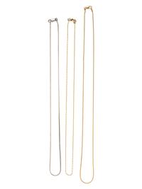 A Collection of Chain Necklaces, Italian,