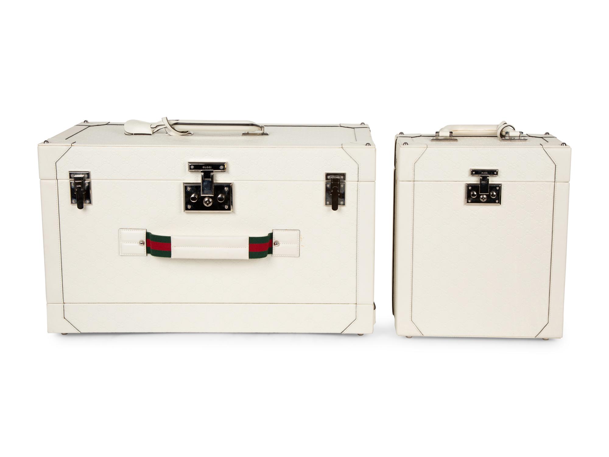 A Gucci by Riva Custom Picnic Trunk and Wine Cooler — 20TH CENTURY