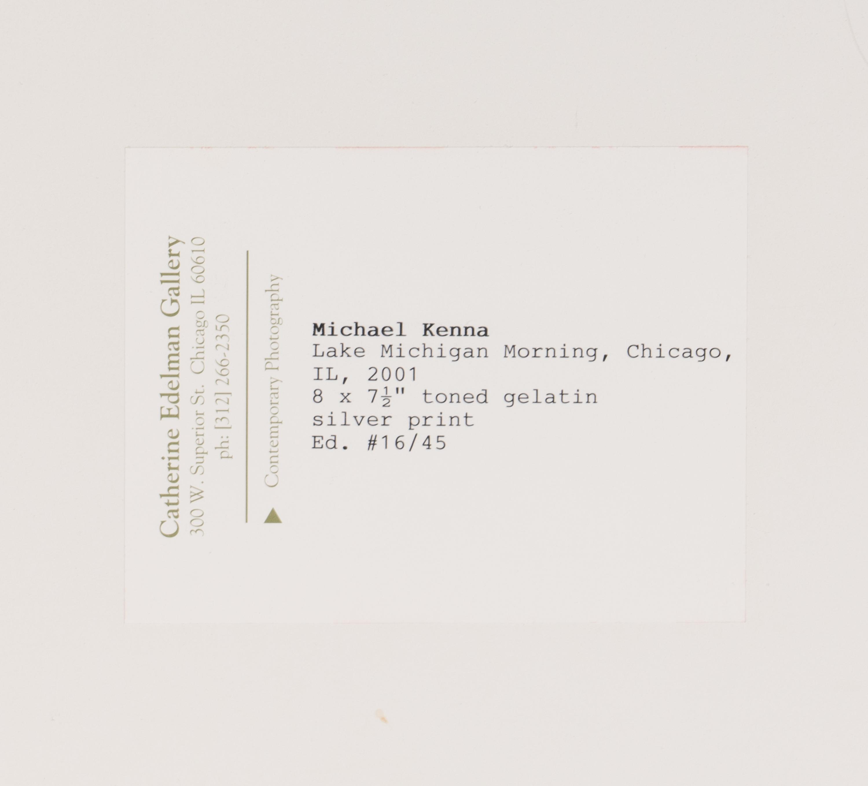 Lake Michigan Morning, Chicago and Line of Posts, Chicago (two works), 2001