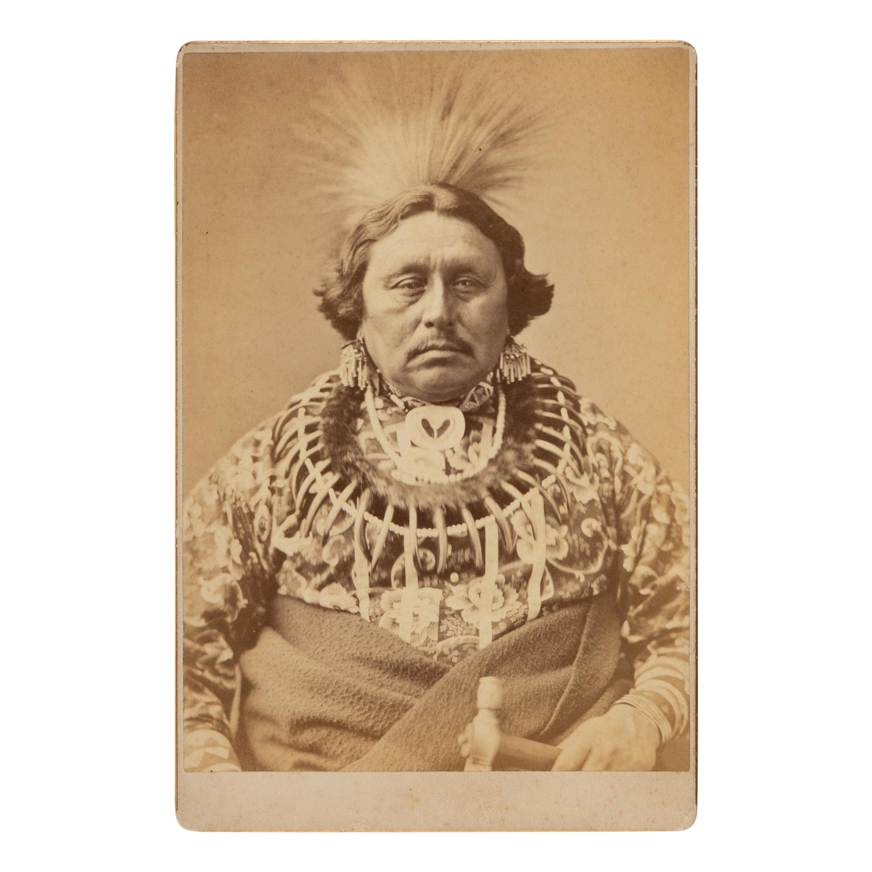 John K. Hillers (German-American, 1843-1925) — Baptiste DeRoin, Otoe Tribe
