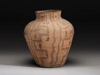 Apache Figural Basketry Olla