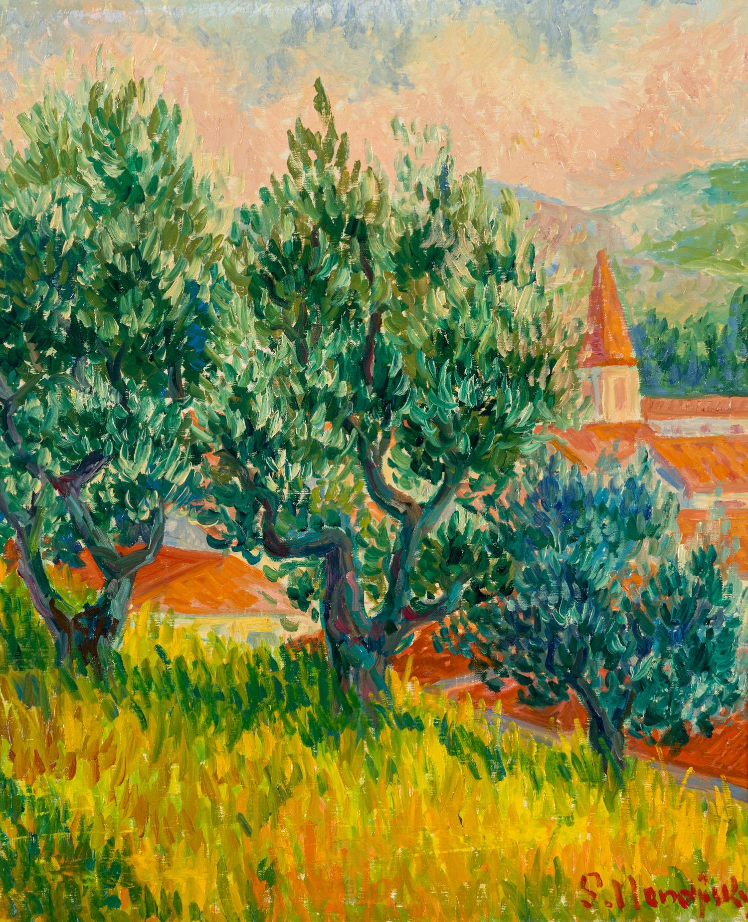 Untitled (Village Scene)
