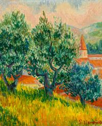 Untitled (Village Scene)