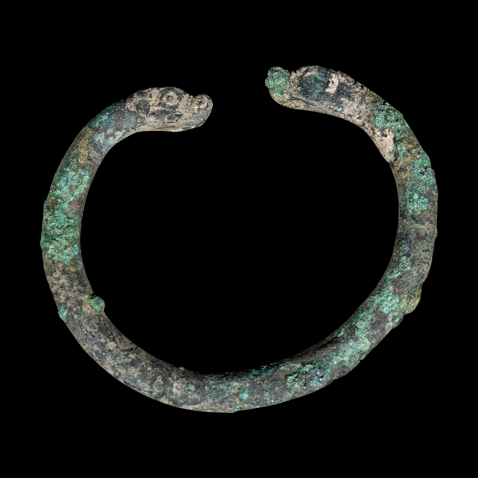A Group of 7 European Bronze Age and Greek Bronze Jewelry