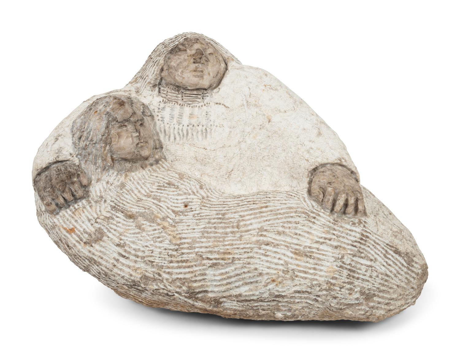 untitled, pair of lounging figures