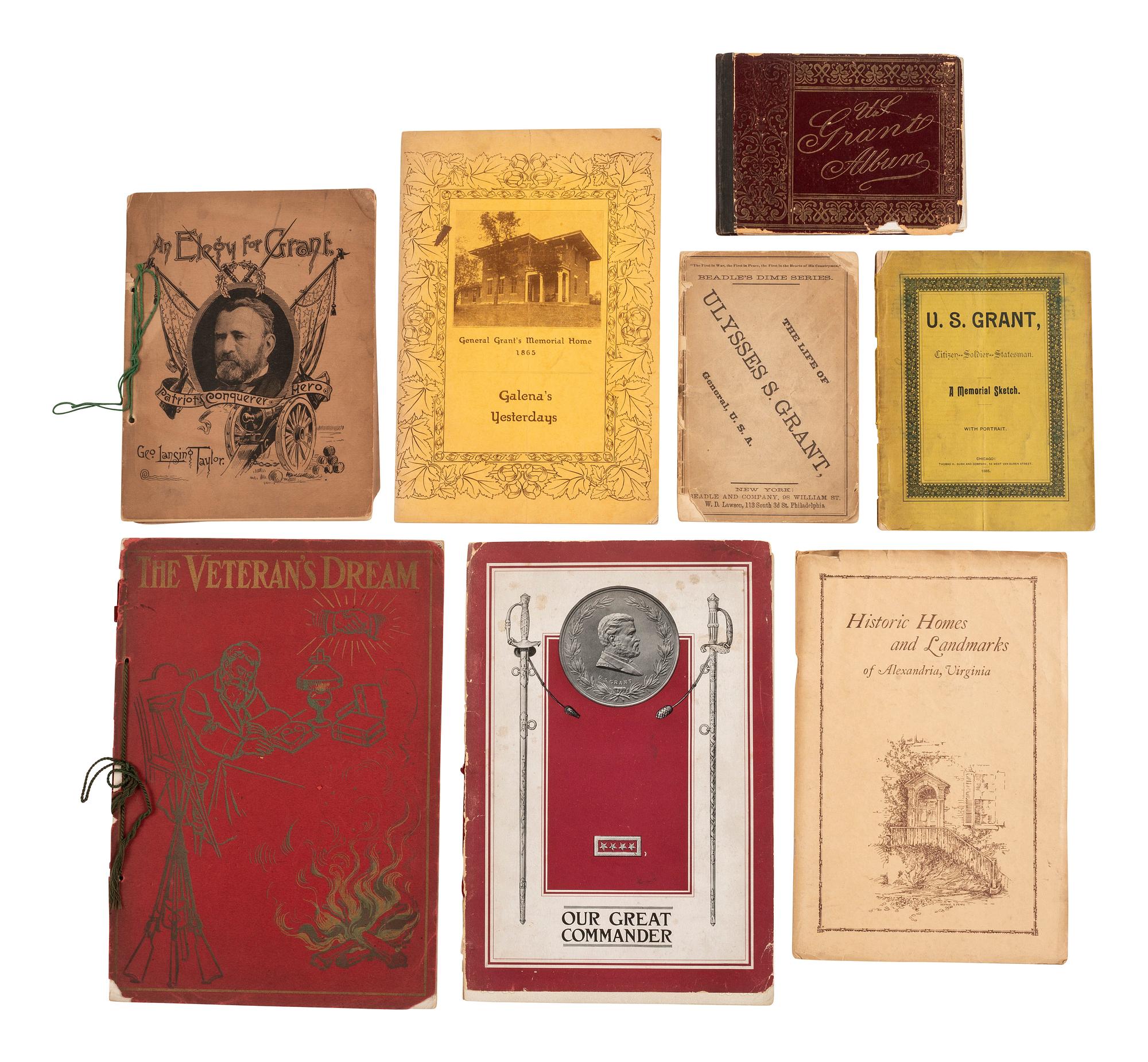 [GRANT, Ulysses S. (1822-1885).] Ephemera associated with Grant's military and political careers.