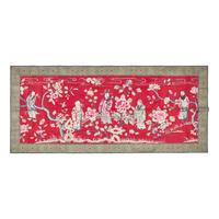 Five Chinese Embroidered Silk Panels, Late 19th-20th Century — 晚清-民國 綉片一組五幅