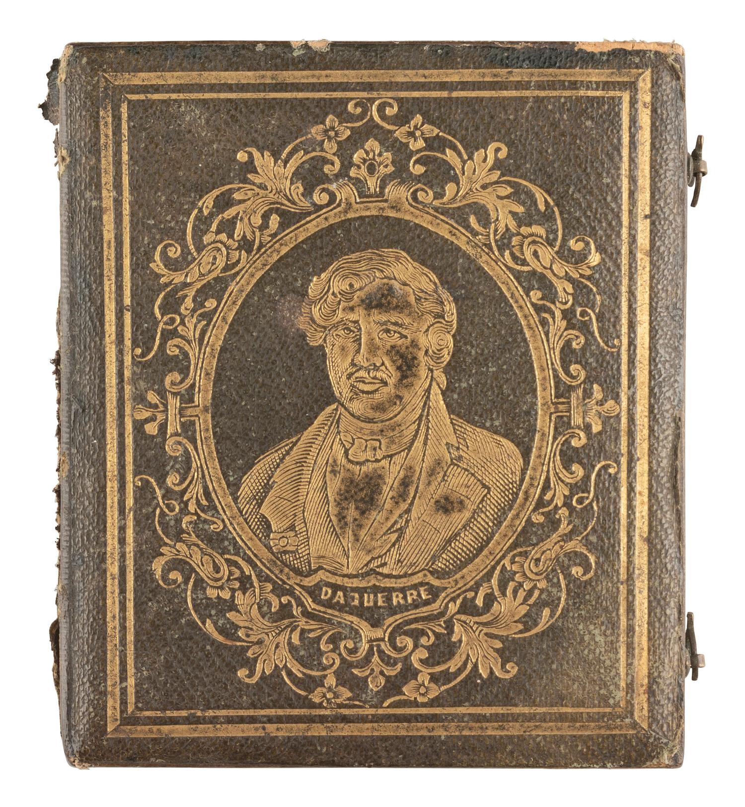 [EARLY PHOTO] 27 sixth plate daguerreotypes of young and middle-aged men, incl. magic bordered image