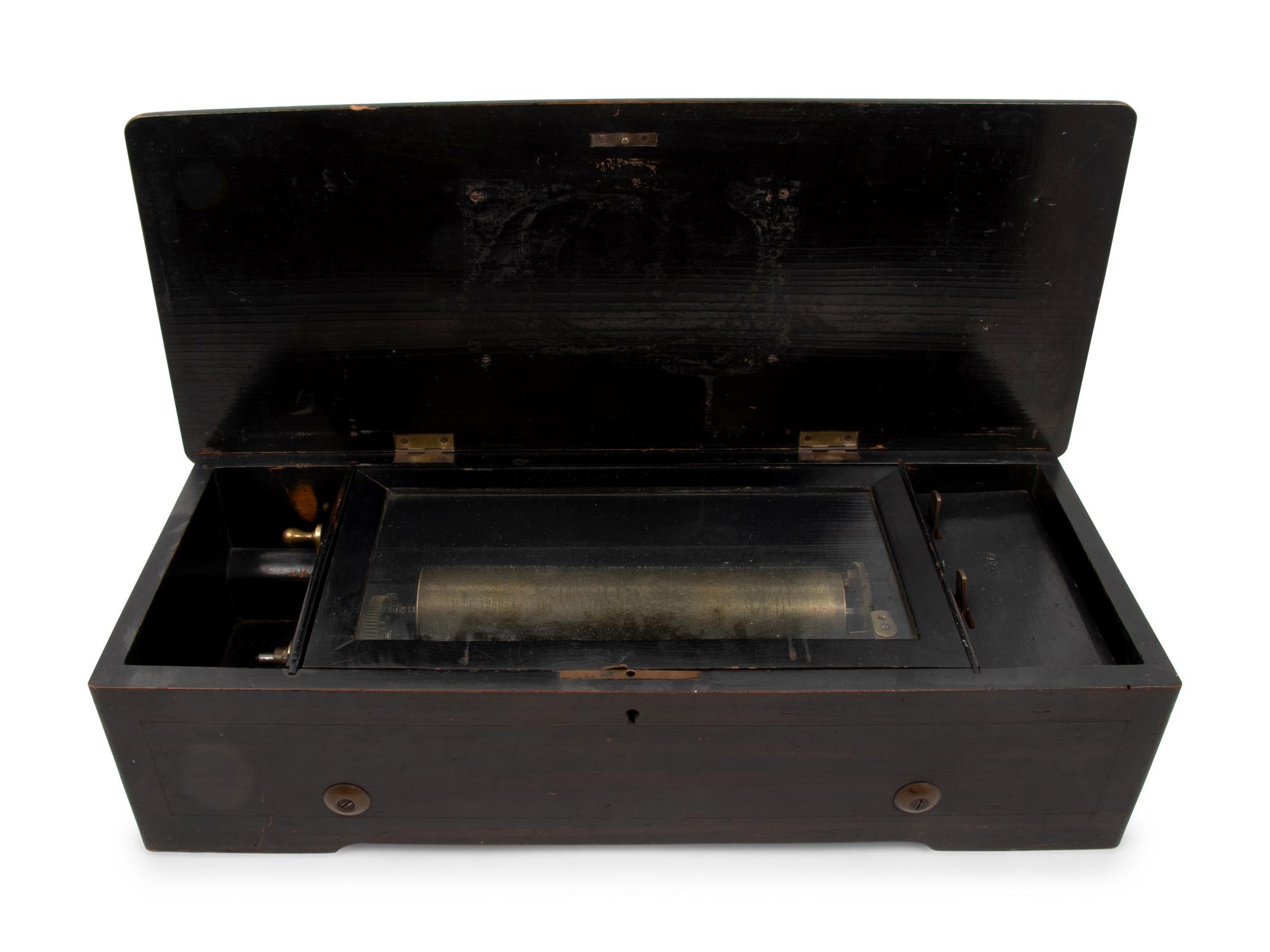 A Swiss Cylinder Music Box