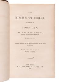 [19TH-CENTURY AMERICANA]. A group of 5 works, comprising: