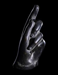 A Roman Bronze Left Hand