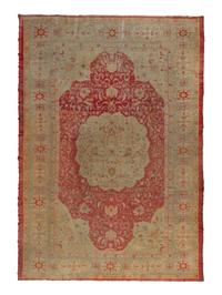 An Oushak Wool Rug