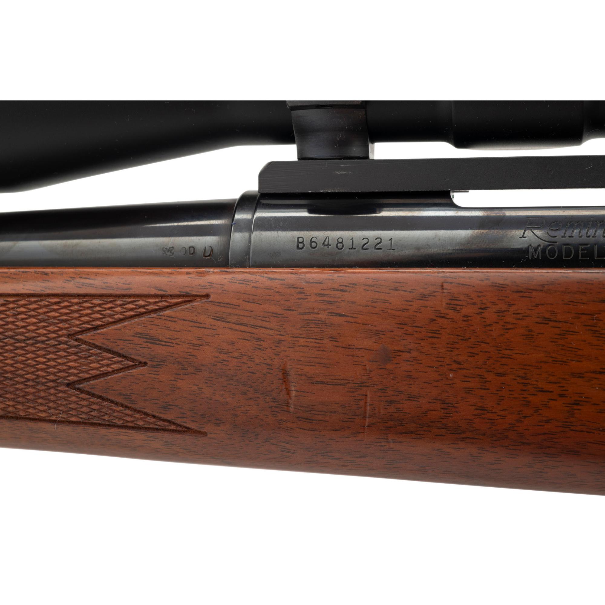 *Remington Model 700 with Weaver Scope