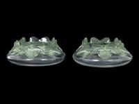 A Pair of Lalique Lierre Bowls