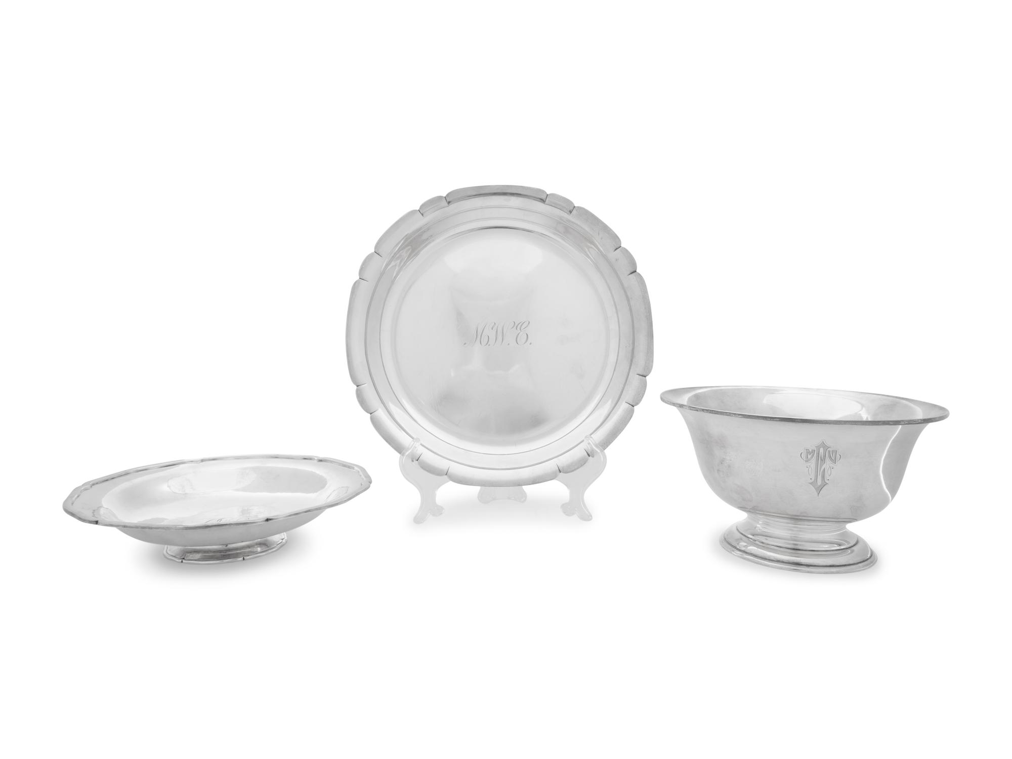 A Group of American Silver Articles